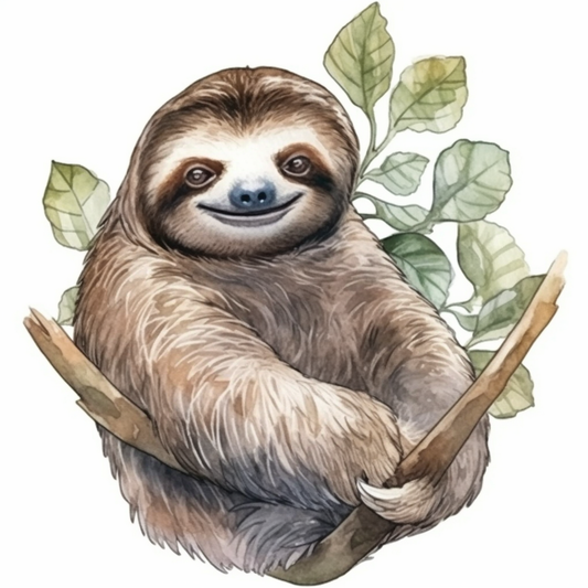 Sloth Vinyl Decal Sticker for Car, Laptop, Tumbler and more # 006051