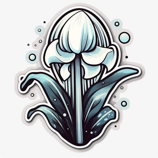 Snowdrop Flower Vinyl Decal Sticker for Car, Laptop, Tumbler and more # 006435