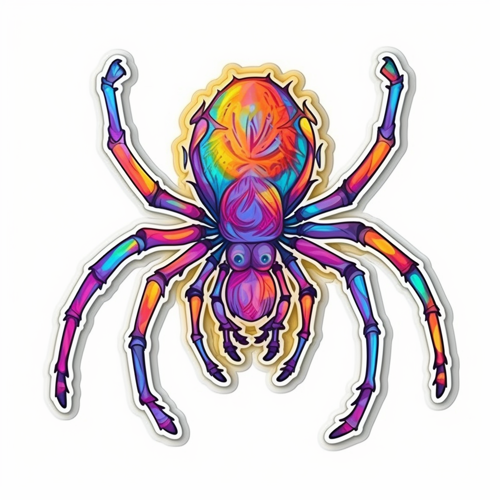 Spider Vinyl Decal Sticker for Car, Laptop, Tumbler and more # 006015