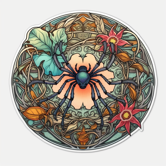 Spider Vinyl Decal Sticker for Car, Laptop, Tumbler and more # 005974