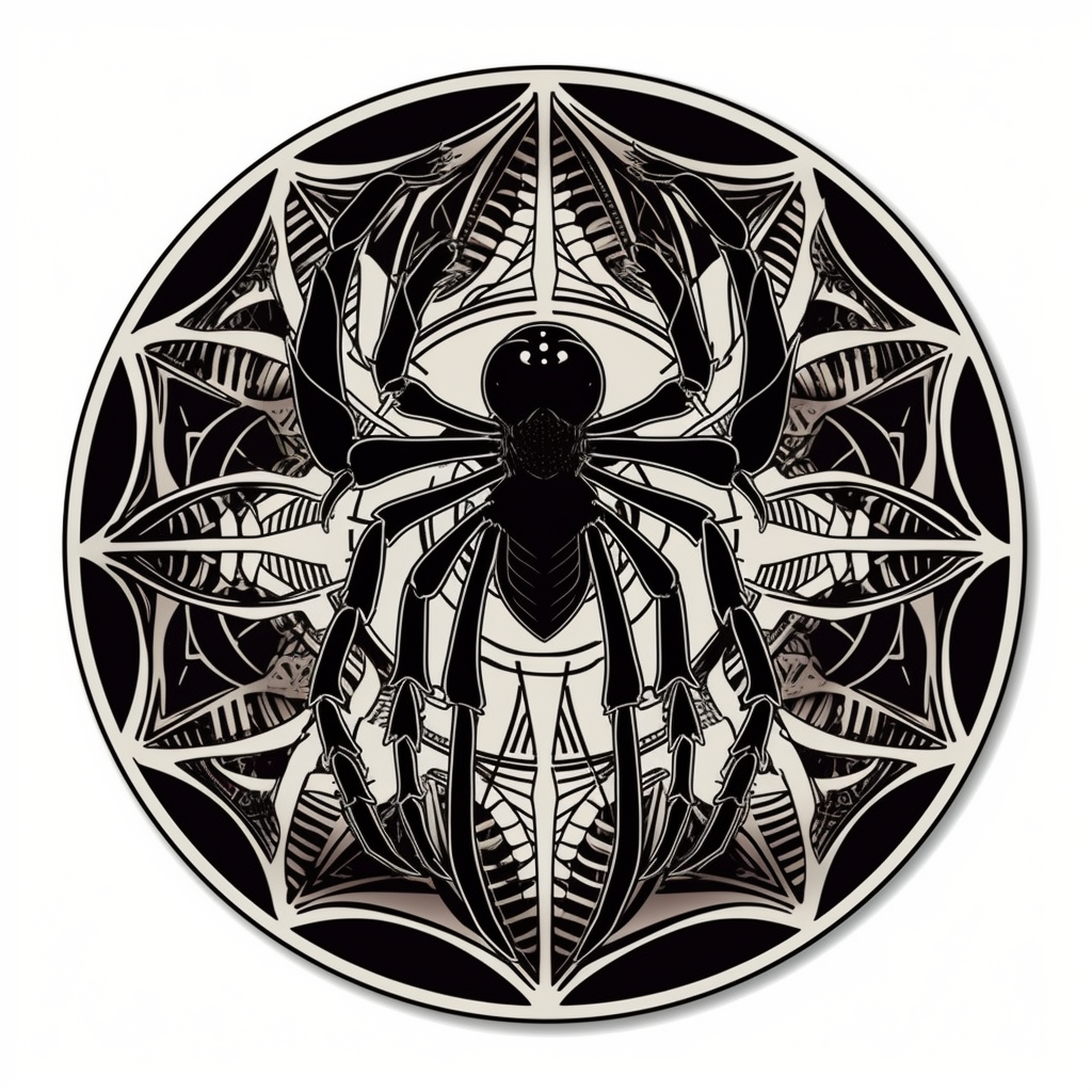 Spider Vinyl Decal Sticker for Car, Laptop, Tumbler and more # 005957