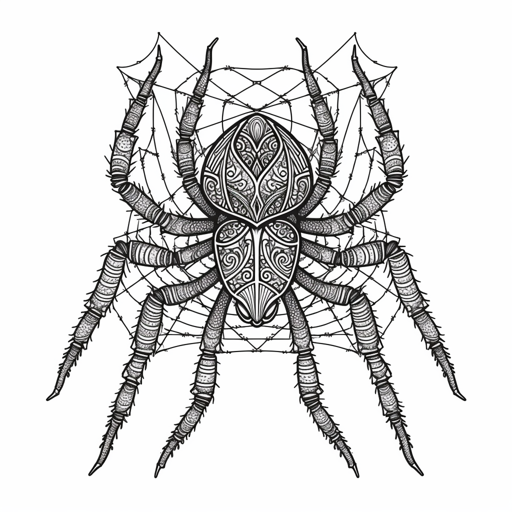 Spider Vinyl Decal Sticker for Car, Laptop, Tumbler and more # 005962