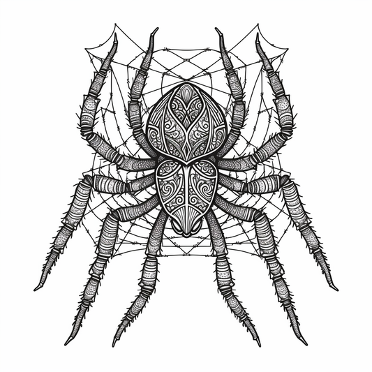 Spider Vinyl Decal Sticker for Car, Laptop, Tumbler and more # 005962
