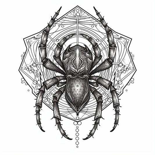 Spider Vinyl Decal Sticker for Car, Laptop, Tumbler and more # 005975