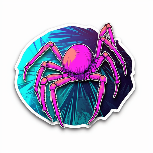Spider Vinyl Decal Sticker for Car, Laptop, Tumbler and more # 006000