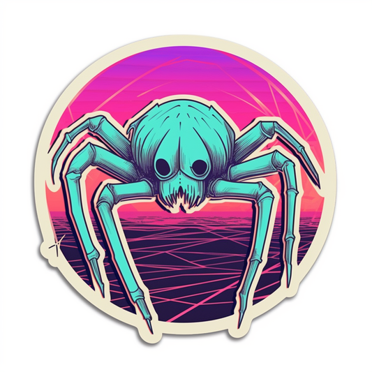 Spider Vinyl Decal Sticker for Car, Laptop, Tumbler and more # 005964