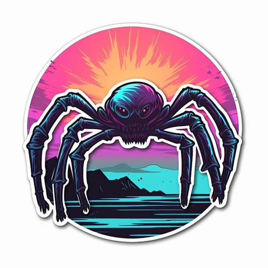 Spider Vinyl Decal Sticker for Car, Laptop, Tumbler and more # 005985