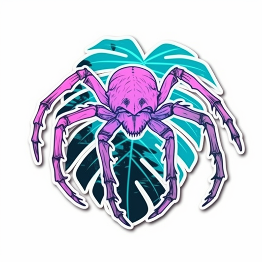 Spider Vinyl Decal Sticker for Car, Laptop, Tumbler and more # 006035