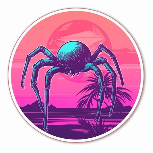 Spider Vinyl Decal Sticker for Car, Laptop, Tumbler and more # 005979