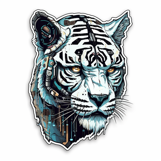 Tiger Vinyl Decal Sticker for Car, Laptop, Tumbler and more # 00530