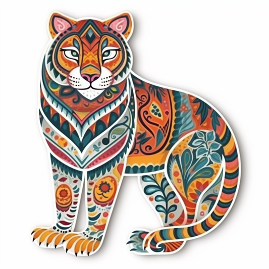 Tiger Vinyl Decal Sticker for Car, Laptop, Tumbler and more # 00542