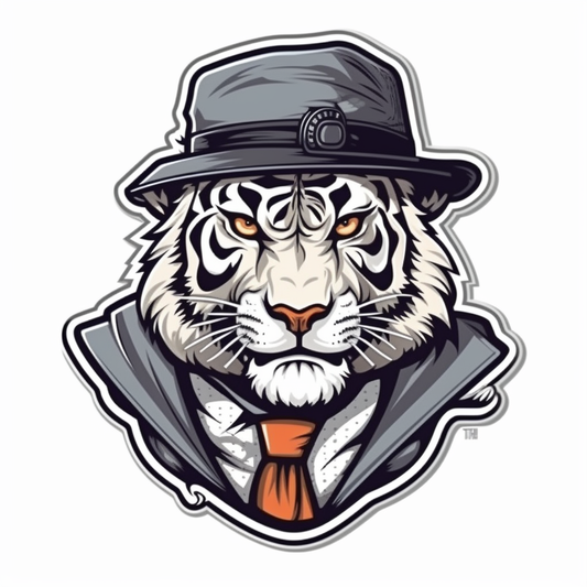 Tiger Vinyl Decal Sticker for Car, Laptop, Tumbler and more # 00545