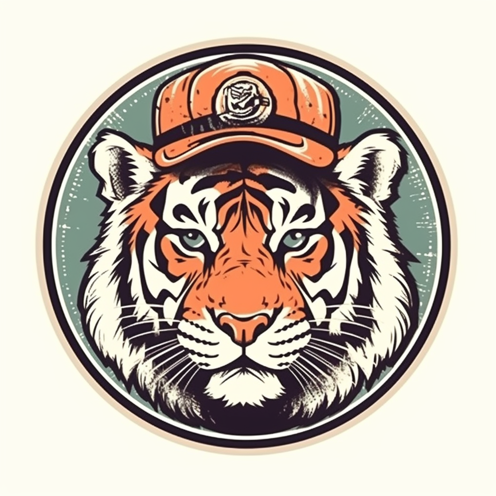 Tiger Vinyl Decal Sticker for Car, Laptop, Tumbler and more # 00568
