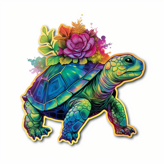 Turtle Vinyl Decal Sticker for Car, Laptop, Tumbler and more # 005952