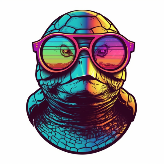 Turtle Vinyl Decal Sticker for Car, Laptop, Tumbler and more # 005949