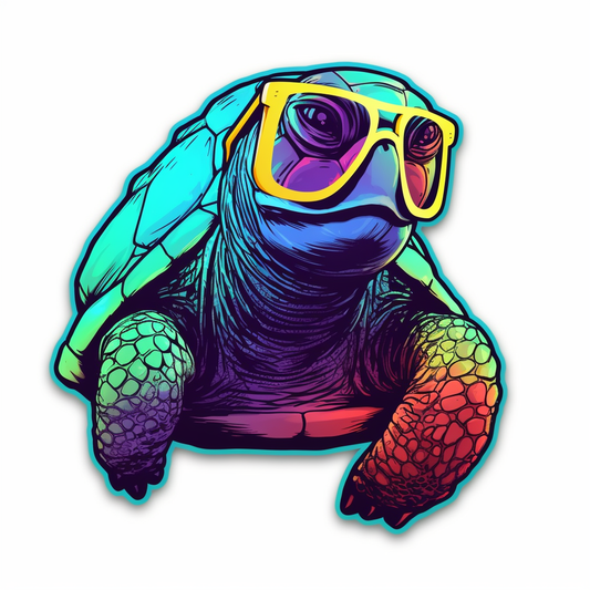 Turtle Vinyl Decal Sticker for Car, Laptop, Tumbler and more # 005987