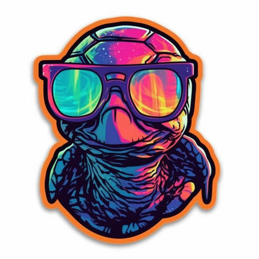 Turtle Vinyl Decal Sticker for Car, Laptop, Tumbler and more # 005967