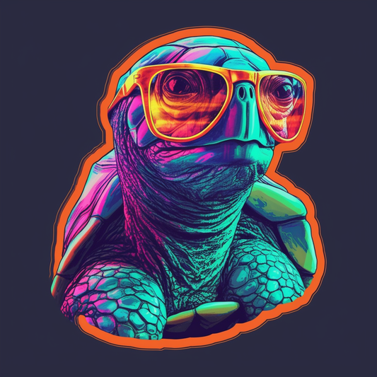 Turtle Vinyl Decal Sticker for Car, Laptop, Tumbler and more # 005941