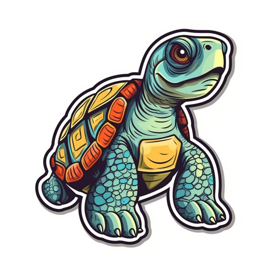 Turtle Vinyl Decal Sticker for Car, Laptop, Tumbler and more # 005929