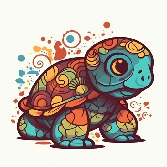 Turtle Vinyl Decal Sticker for Car, Laptop, Tumbler and more # 005912