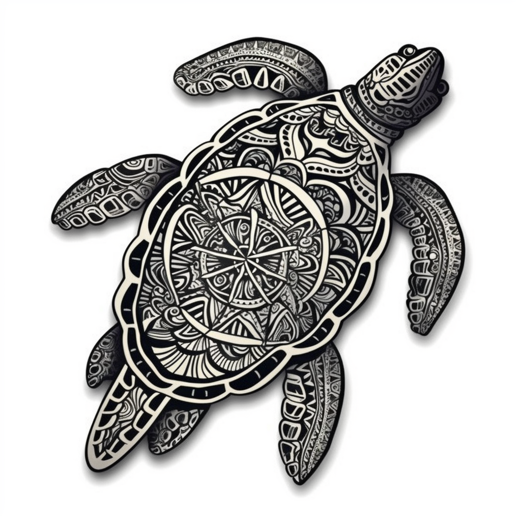 Turtle Vinyl Decal Sticker for Car, Laptop, Tumbler and more # 005881