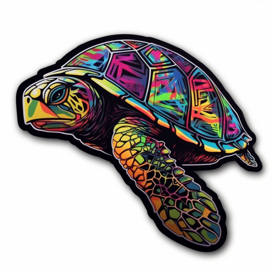 Turtle Vinyl Decal Sticker for Car, Laptop, Tumbler and more # 005935
