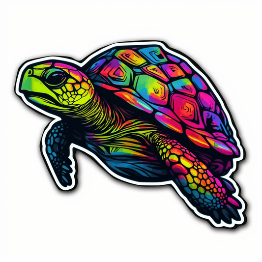 Turtle Vinyl Decal Sticker for Car, Laptop, Tumbler and more # 005989
