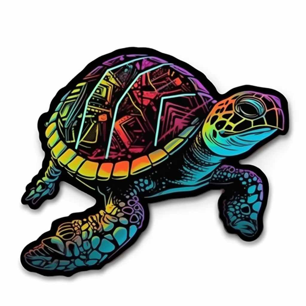 Turtle Vinyl Decal Sticker for Car, Laptop, Tumbler and more # 005925