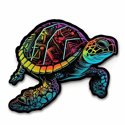 Turtle Vinyl Decal Sticker for Car, Laptop, Tumbler and more # 005925