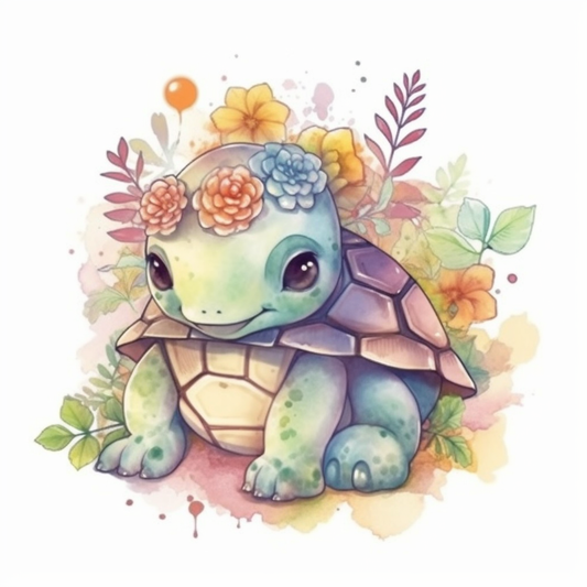 Turtle Vinyl Decal Sticker for Car, Laptop, Tumbler and more # 005972
