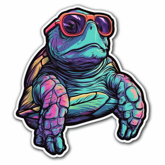 Turtle Vinyl Decal Sticker for Car, Laptop, Tumbler and more # 005938