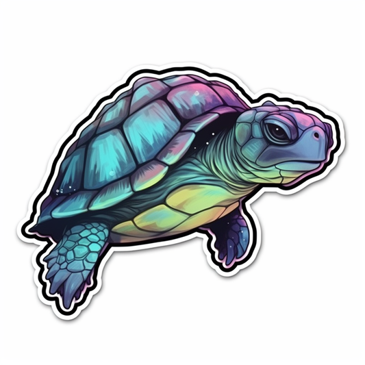 Turtle Vinyl Decal Sticker for Car, Laptop, Tumbler and more # 005973