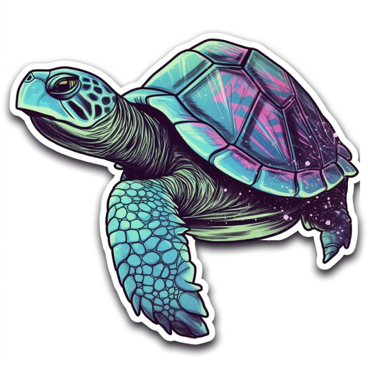 Turtle Vinyl Decal Sticker for Car, Laptop, Tumbler and more # 005850