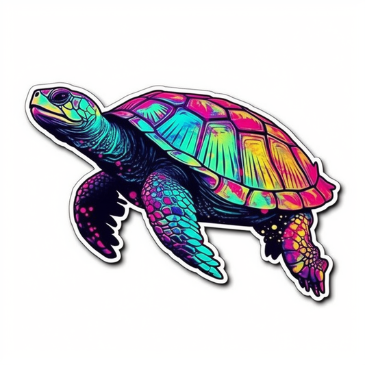 Turtle Vinyl Decal Sticker for Car, Laptop, Tumbler and more # 006013