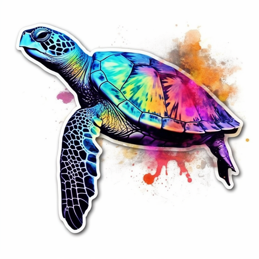 Turtle Vinyl Decal Sticker for Car, Laptop, Tumbler and more # 005965