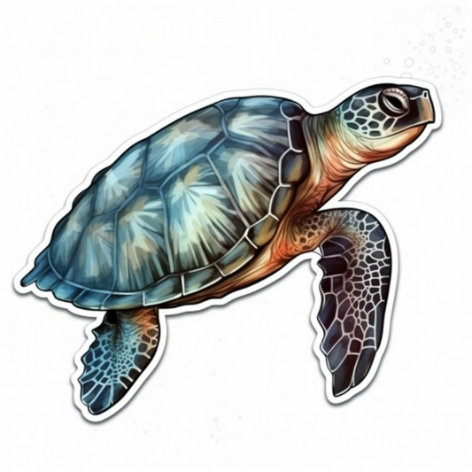 Turtle Vinyl Decal Sticker for Car, Laptop, Tumbler and more # 005908