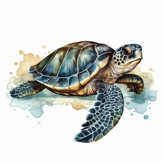 Turtle Vinyl Decal Sticker for Car, Laptop, Tumbler and more # 006012