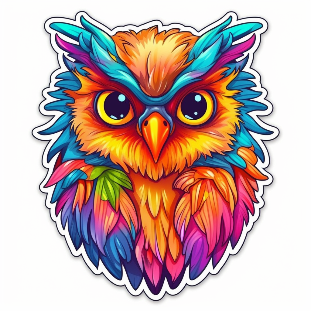 Cute and Adorable Owl Vinyl Decal Sticker for Car, Laptop, Tumbler and more # 0010919