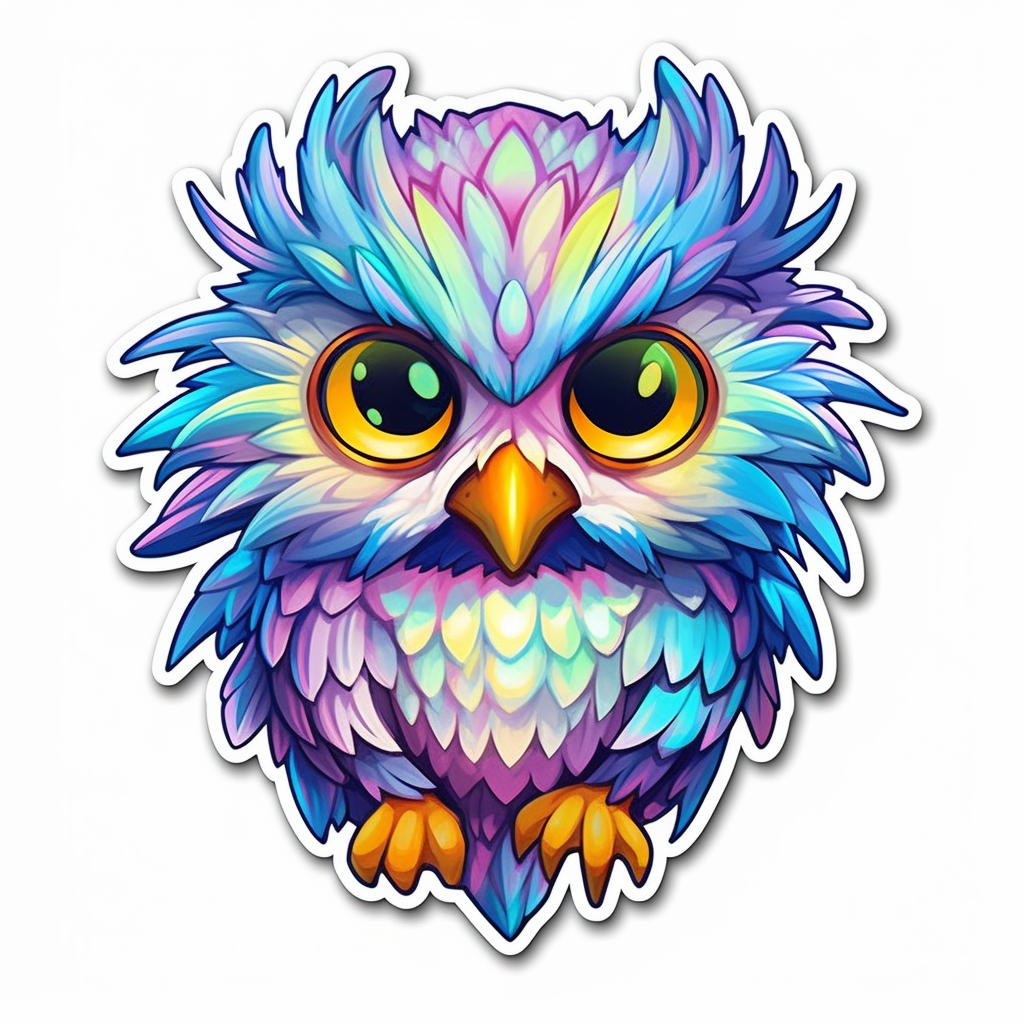 Cute and Adorable Owl Vinyl Decal Sticker for Car, Laptop, Tumbler and more # 0010945
