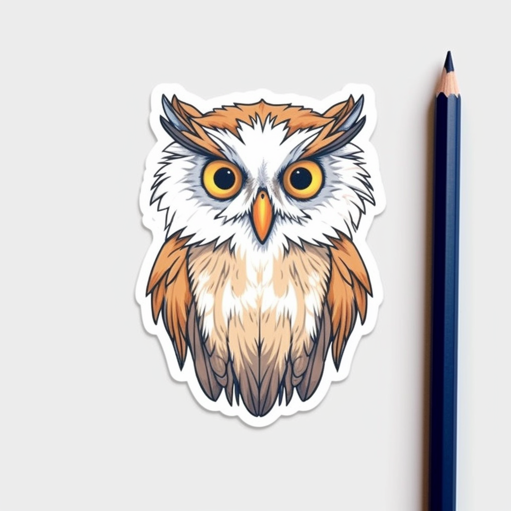 Cute and Adorable Owl Vinyl Decal Sticker for Car, Laptop, Tumbler and more # 0010920