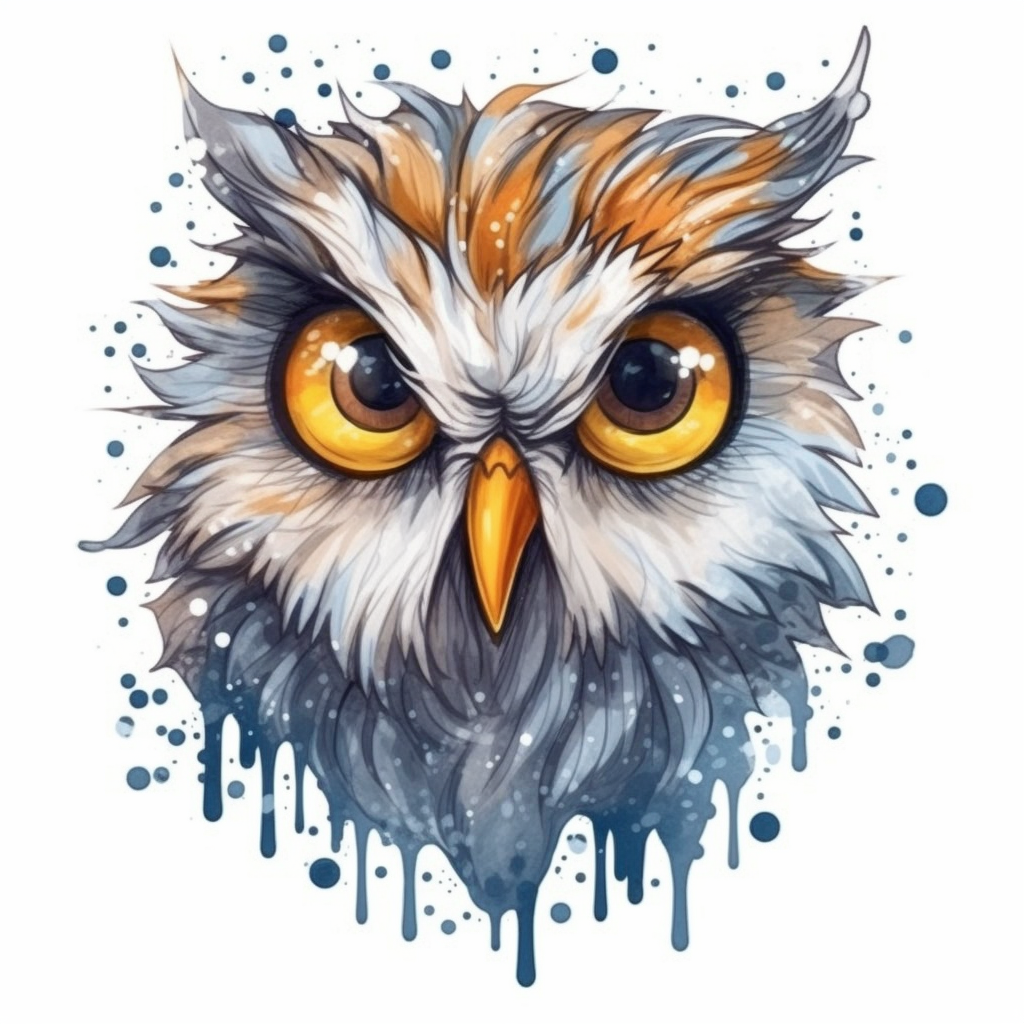 Cute and Adorable Owl Vinyl Decal Sticker for Car, Laptop, Tumbler and more # 0010974