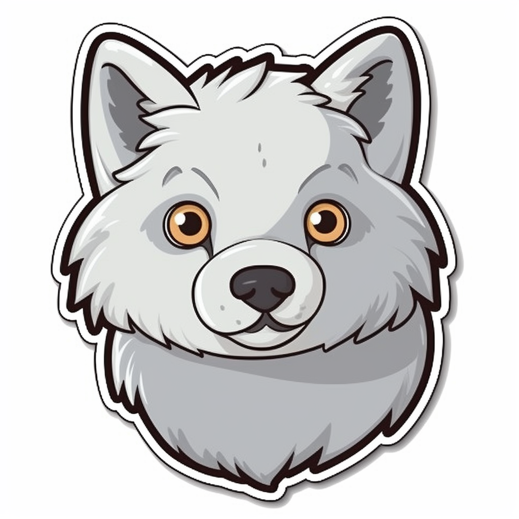 Wolf Vinyl Decal Sticker for Car, Laptop, Tumbler and more # 001829