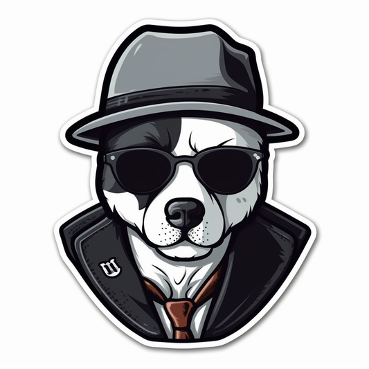 Yin Yang Dog Vinyl Decal Sticker for Car, Laptop, Tumbler and more # 005599