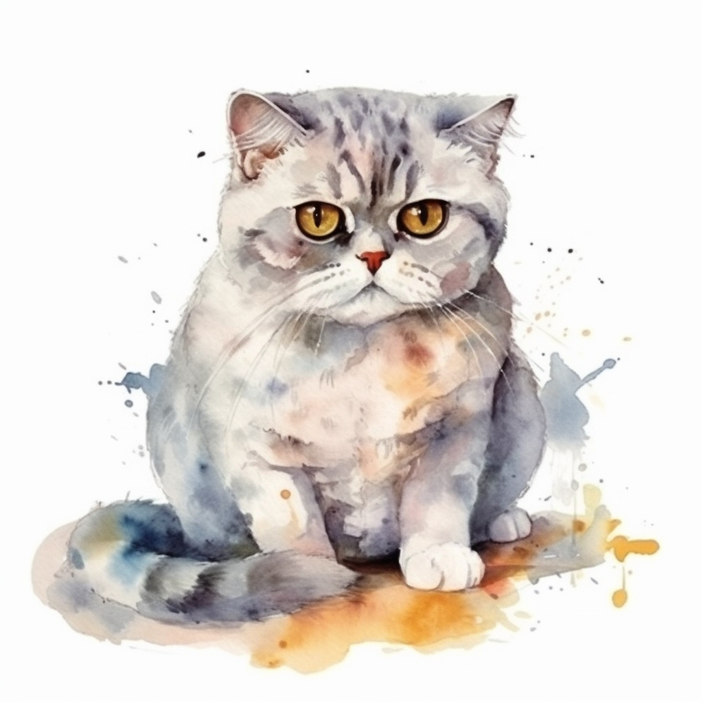 Scottish Fold Cat Vinyl Decal Sticker for Car, Laptop, Tumbler and more # 002098