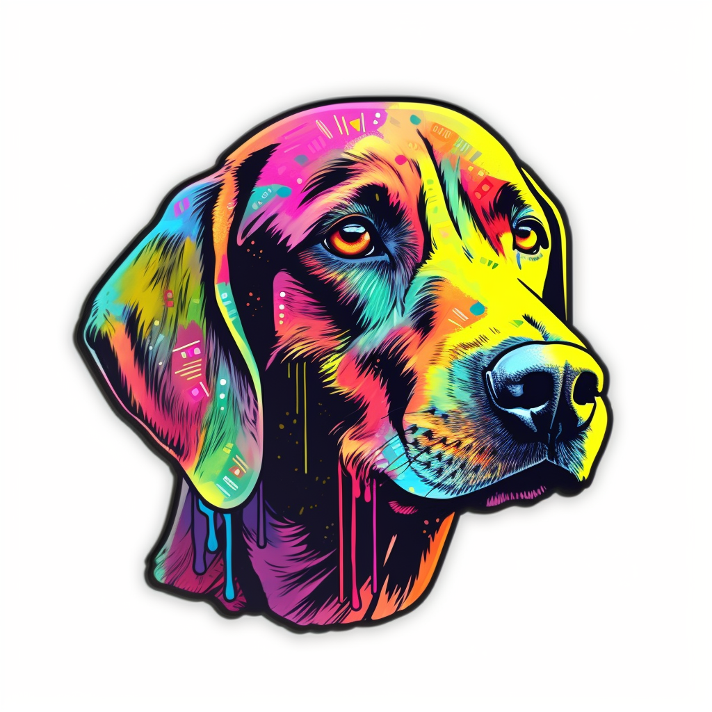 FouFou Dog Vinyl Decal Sticker for Car, Laptop, Tumbler and more # 2110