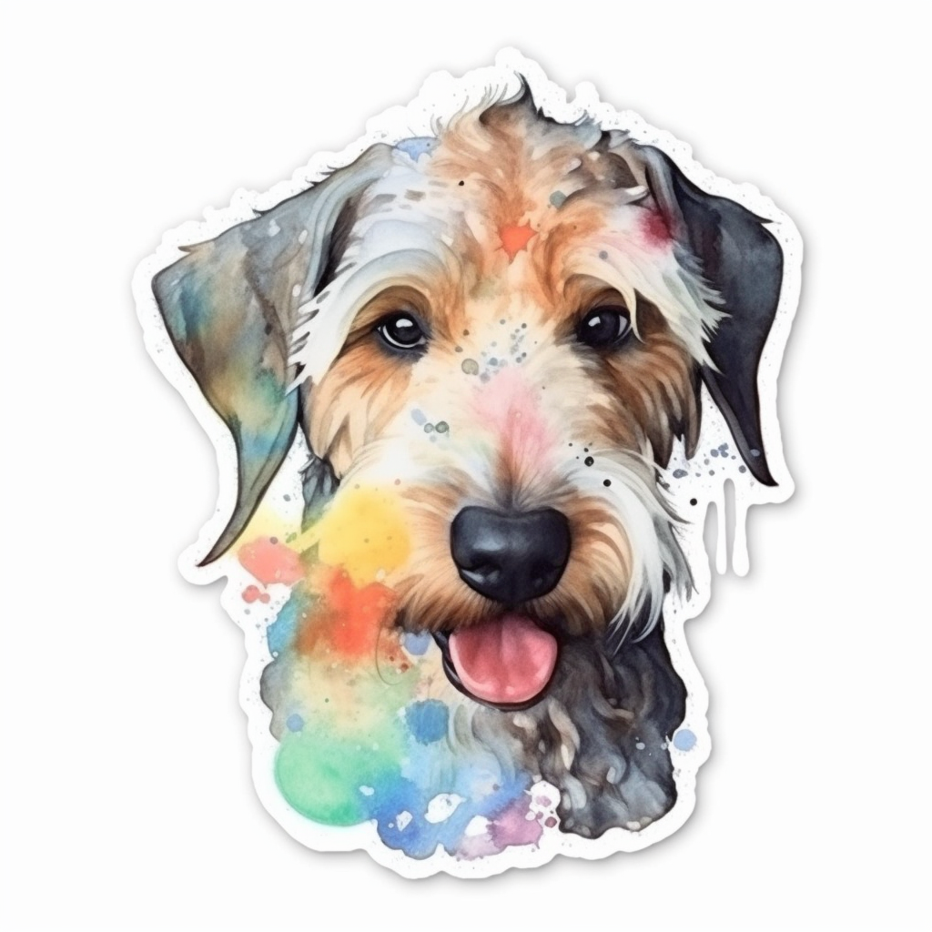 FouFou Dog Vinyl Decal Sticker for Car, Laptop, Tumbler and more # 002177