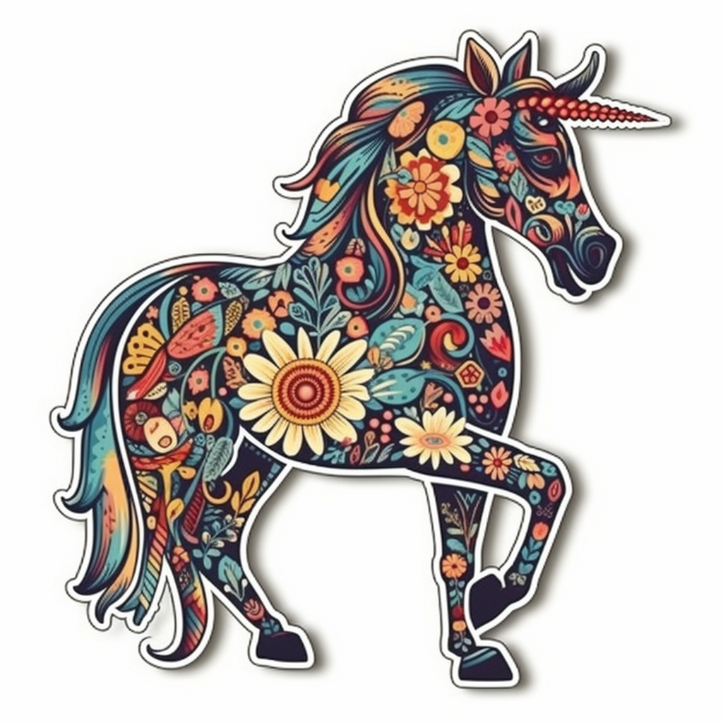 Unicorn Vinyl Decal Sticker for Car, Laptop, Tumbler and more # 006863