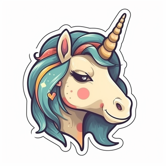 Unicorn Vinyl Decal Sticker for Car, Laptop, Tumbler and more # 006881
