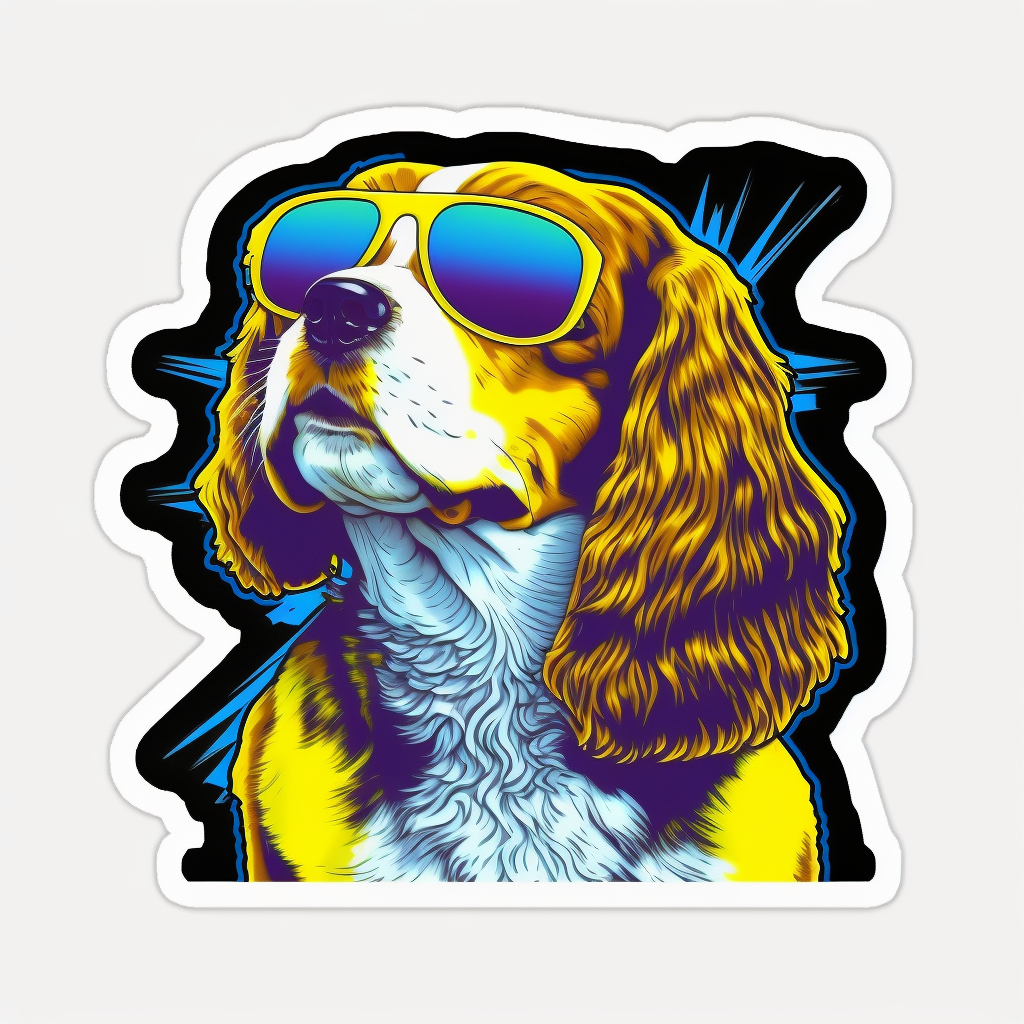 Beagle Dog Vinyl Decal Sticker for Car, Laptop, Tumbler and more # 002742