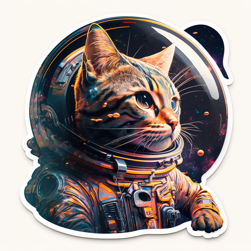 Bengal Cat Vinyl Decal Sticker for Car, Laptop, Tumbler and more # 1812